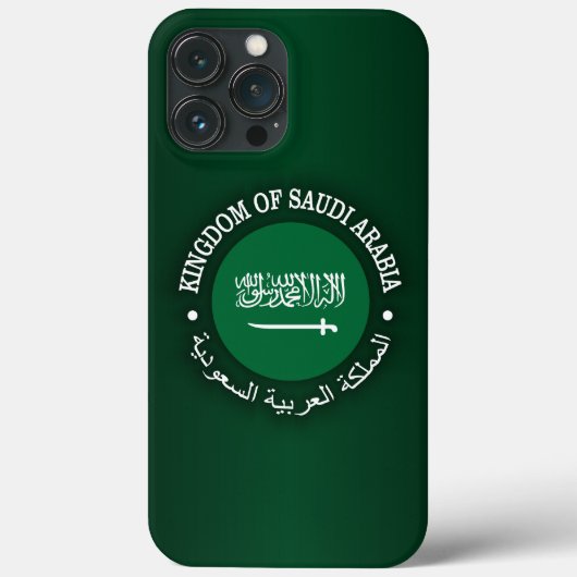 サウジアラビア王国 Case-Mate iPhoneケース (裏面)