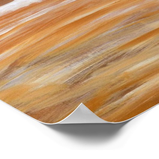 サウジアラビア砂漠 ポスター (角)