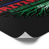 サウジアラビア英国統一された王国 ポスター (角)