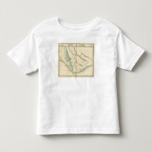 サウジアラビア、アジア100 トドラーTシャツ (正面)