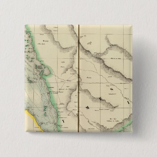 サウジアラビア、アジア100 缶バッジ (正面)