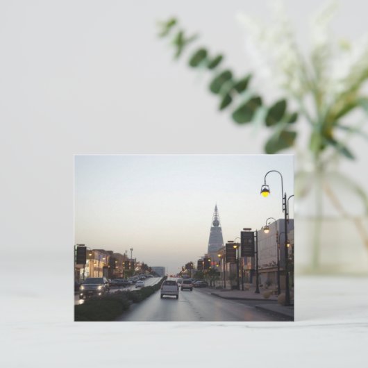 サウジアラビア – オンザロード ポストカード (スタンド正面)