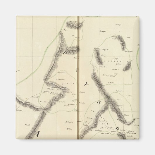 サウジアラビア、クウェート78 マグネット (正面)