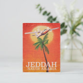 サウジアラビア ジェッダ バケーション ポスター ポストカード (スタンド正面)