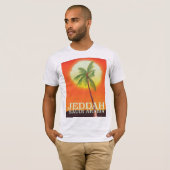サウジアラビア　ジェッダ　バケーション　ポスター Tシャツ (正面フル)