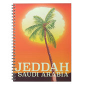 サウジアラビア・ジッダのバケーション ポスター ノートブック (正面)