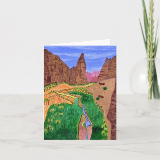 サウジアラビア タブークのカード カード (正面)