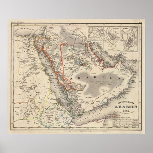 サウジアラビア ポスター (正面)