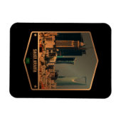 サウジアラビア マグネット (横)