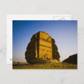 サウジアラビア、マダン・サレのサイト、古代4 ポストカード (正面/裏面)