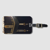 サウジアラビア、メッカ、ファジル、カアバのハッジ巡礼者 ラゲッジタグ (正面横)