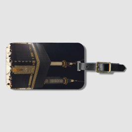 サウジアラビア、メッカ、ファジル、カアバのハッジ巡礼者 ラゲッジタグ