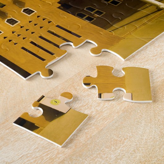 サウジアラビア、リヤド、アルディリヤのモスク ジグソーパズル (側面)