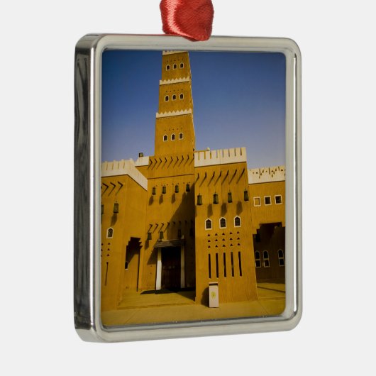 サウジアラビア、リヤド、アルディリヤのモスク メタルオーナメント (右)