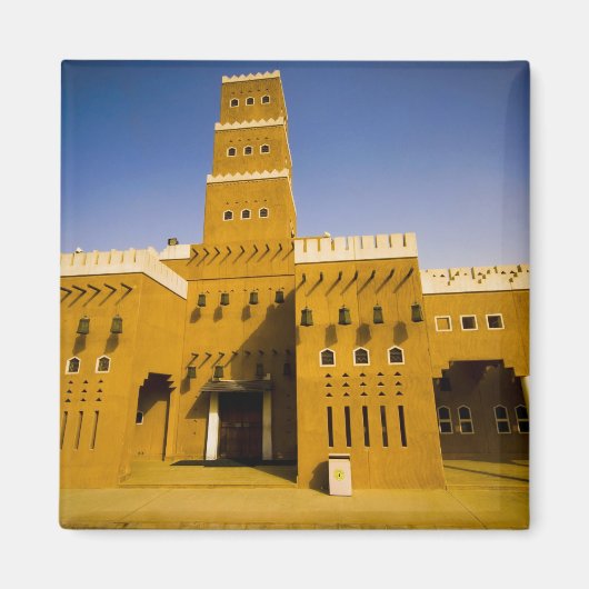 サウジアラビア, リヤド, アル・ディリヤモスク マグネット (正面)