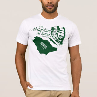 サウジアラビア-王のabdulaziz tシャツ