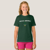サウジアラビア Tシャツ (正面フル)