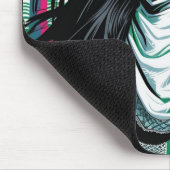 「サウジポップ・アートのクィーンはっきりした伝統芸術 マウスパッド (コーナー)