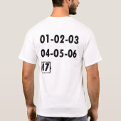 サウジTシャツ Tシャツ (裏面)