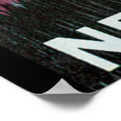 サウスアイランドニュージーランドヴィンテージ旅行ポスター ポスター (角)