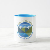 サウスアイランドニュージーランド マグカップ (中央)