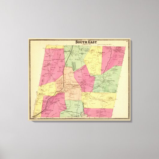 サウスイーストタウン キャンバスプリント (正面)