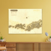 サウスウェスタン諸島 キャンバスプリント (インサイチュ (リビング))