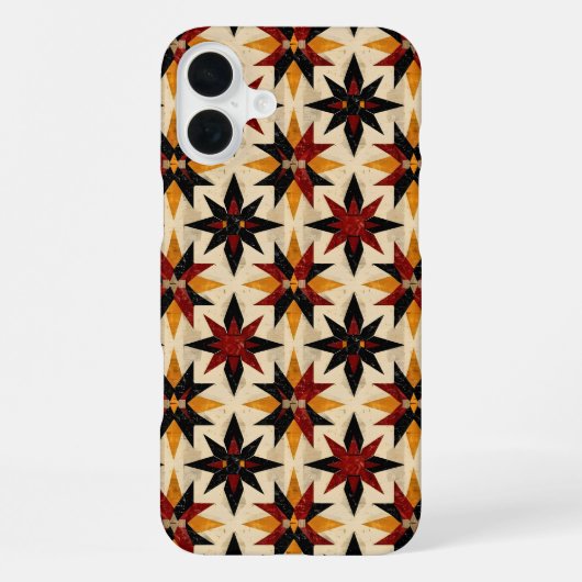サウスウェスタン タイル柄  iPhoneケース (裏面)