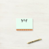 サウスウェスタン・フェザーココペリ・ノート ポストイット (デスク上)