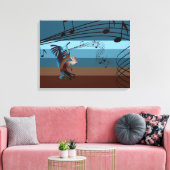 サウスウェストココペリ音楽キャンバスプリント キャンバスプリント (インサイチュ (リビング))