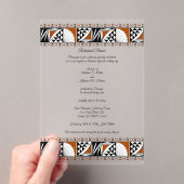 サウスウェストサンライズ アクリル招待状 (インサイチュ (ポータブル))