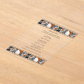 サウスウェストサンライズ アクリル招待状 (レイダウン)