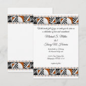 サウスウェストサンライズ 出欠カード (正面/裏面)