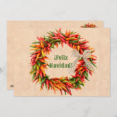 サウスウェストチリストラリースフラットフェリズナビダッド シーズンカード (正面/裏面)