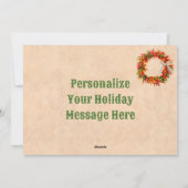 サウスウェストチリストラリースフラットフェリズナビダッド シーズンカード (裏面)