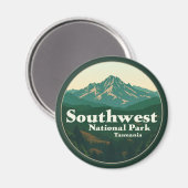 サウスウェスト国立公園タスマニア マグネット (正面/裏面)