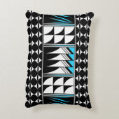 サウスウェスト賛美フェザーターコイズ アクセントクッション (裏面(縦))