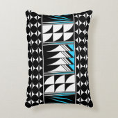 サウスウェスト賛美フェザーターコイズ アクセントクッション (正面(垂直))