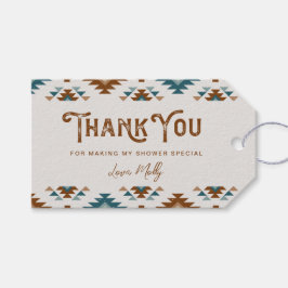 サウスウェスト赤ちゃんシャワーありがとうラベル ギフトタグ