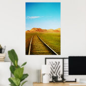 サウスウェスト鉄道の線路 ポスター (ホームオフィス)