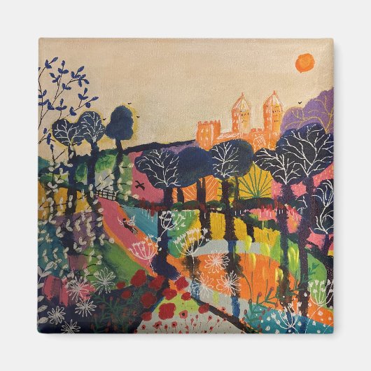 サウスウェルミンスターfromパレスガーデンズ マグネット (正面)