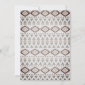 サウスウエスサマーデザート結婚式招待状 招待状 (裏面)