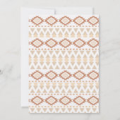 サウスウエスサマーデザート結婚式招待状 招待状 (裏面)