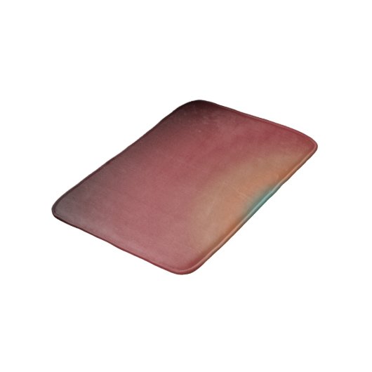 サウスウエスタンサウスウエストデザートレインボーアートデザイン バスマット (アングル)