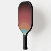 サウスウエスタンサウスウエストデザートレインボーアートデザイン ピックルボールラケット (左)