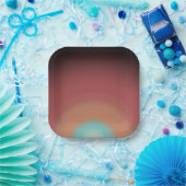 サウスウエスタンサウスウエストデザートレインボーアートデザイン ペーパープレート (パーティー)