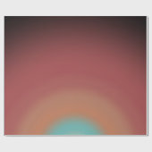 サウスウエスタンサウスウエストデザートレインボーアートデザイン ラッピングペーパー (フラット)