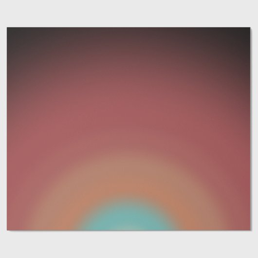 サウスウエスタンサウスウエストデザートレインボーアートデザイン ラッピングペーパー (フラット)