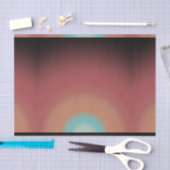 サウスウエスタンサウスウエストデザートレインボーアートデザイン 薄葉紙 (クラフト)