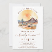 サウスウエスタンデザートアンドサボスファミリー懇親会 招待状 (正面)